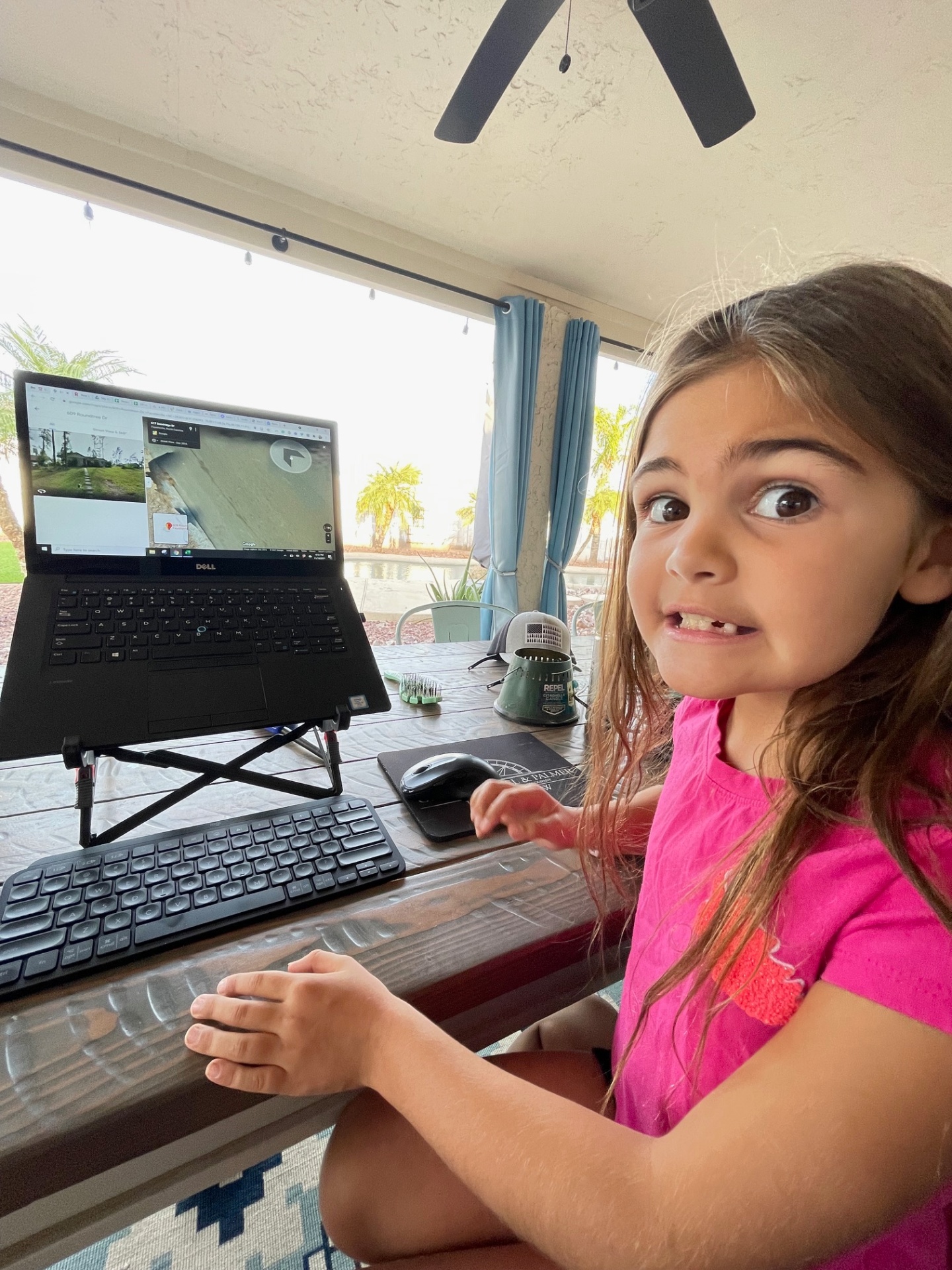 Dylan working on the computer: real business tasks, real skills